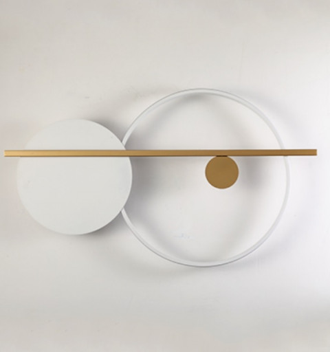 Настенный светодиодный светильник Inodesign Round White 44.4680